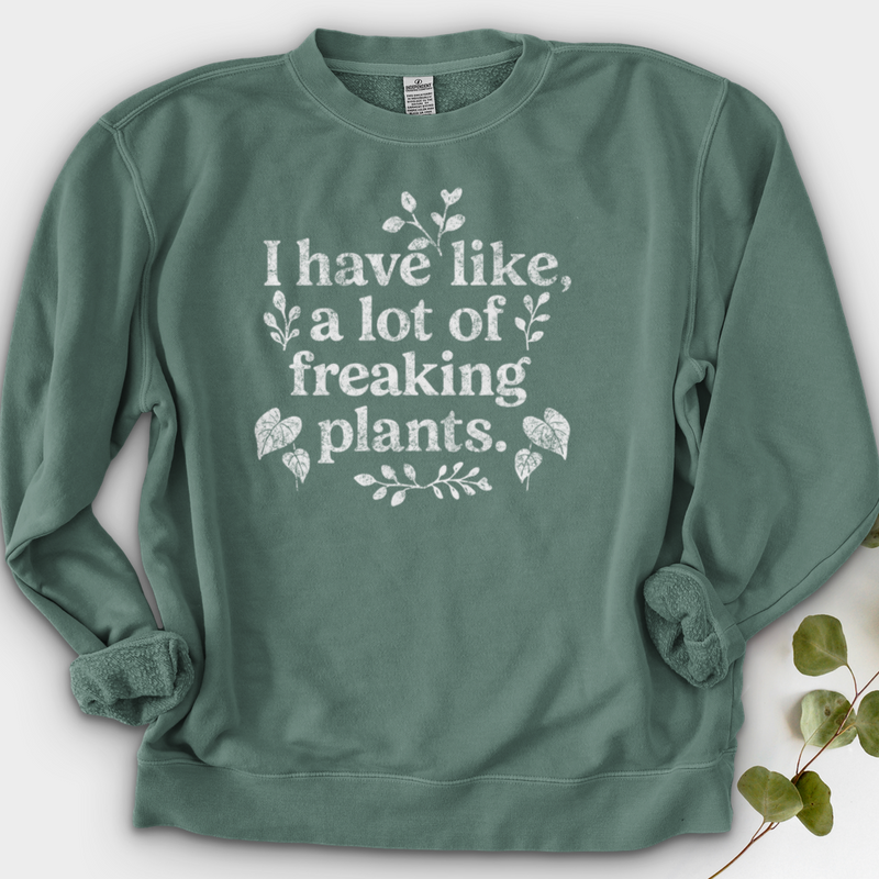 A Lot of Freaking Plants Crewneck