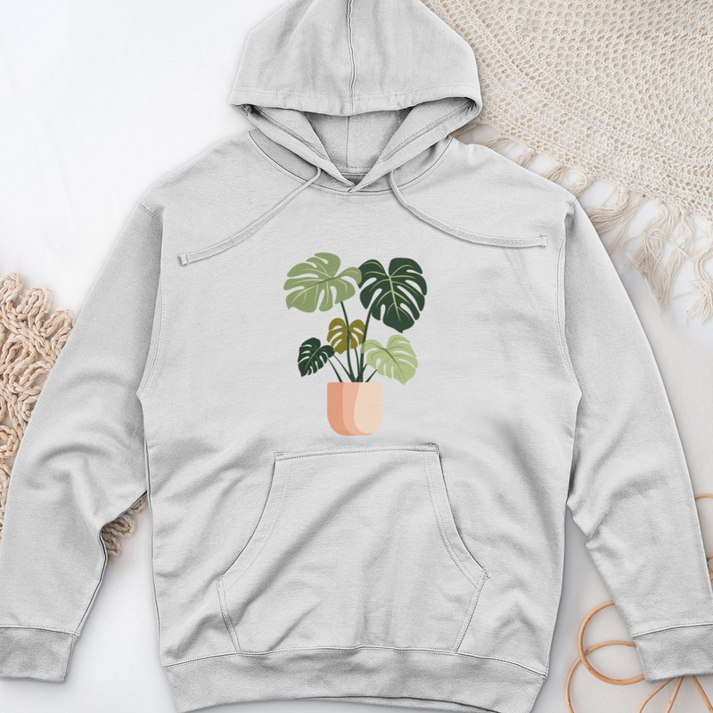 House Plants Midweight Hooded Sweatshirt