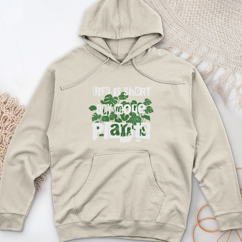 Life Is Short Midweight Hooded Sweatshirt