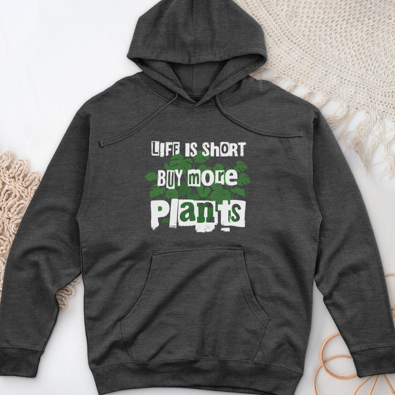 Life Is Short Midweight Hooded Sweatshirt
