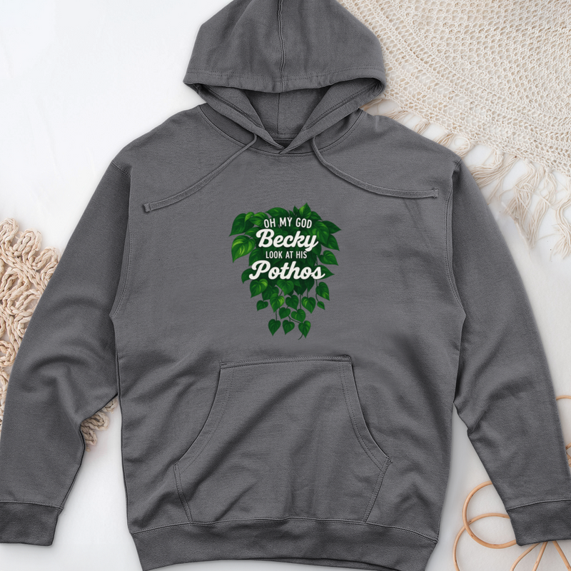 Look at His Pothos Midweight Hooded Sweatshirt