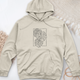Monstera Deliciosa Midweight Hooded Sweatshirt