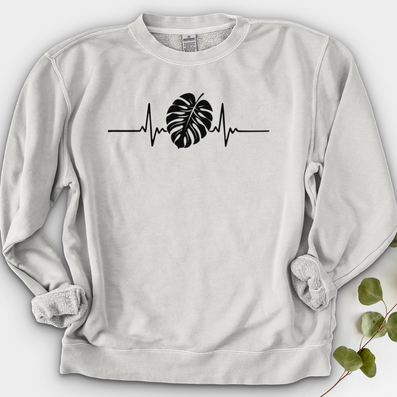 Monstera Heartbeat Crewneck