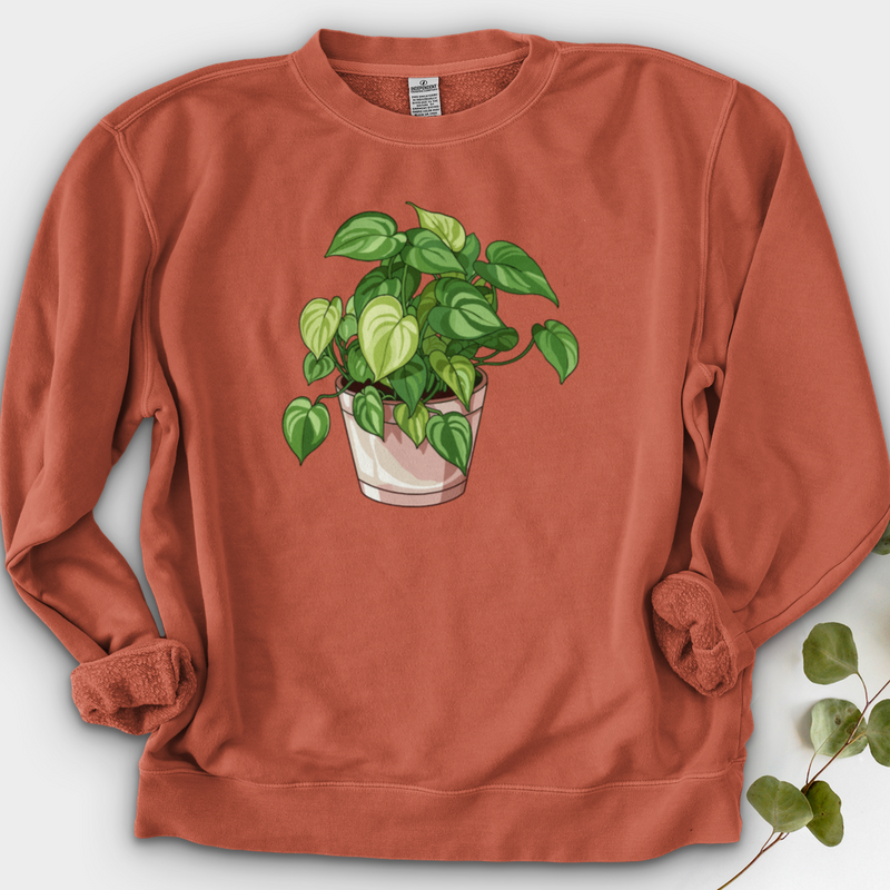 Pothos Plant 2 Crewneck