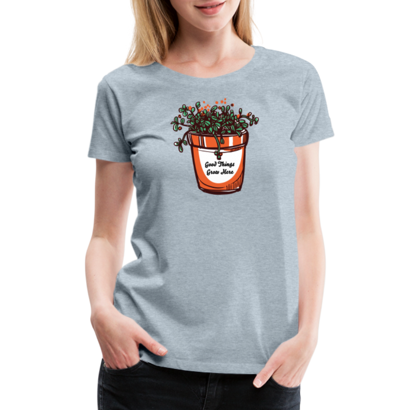 Women’s Premium T-Shirt - heather ice blue