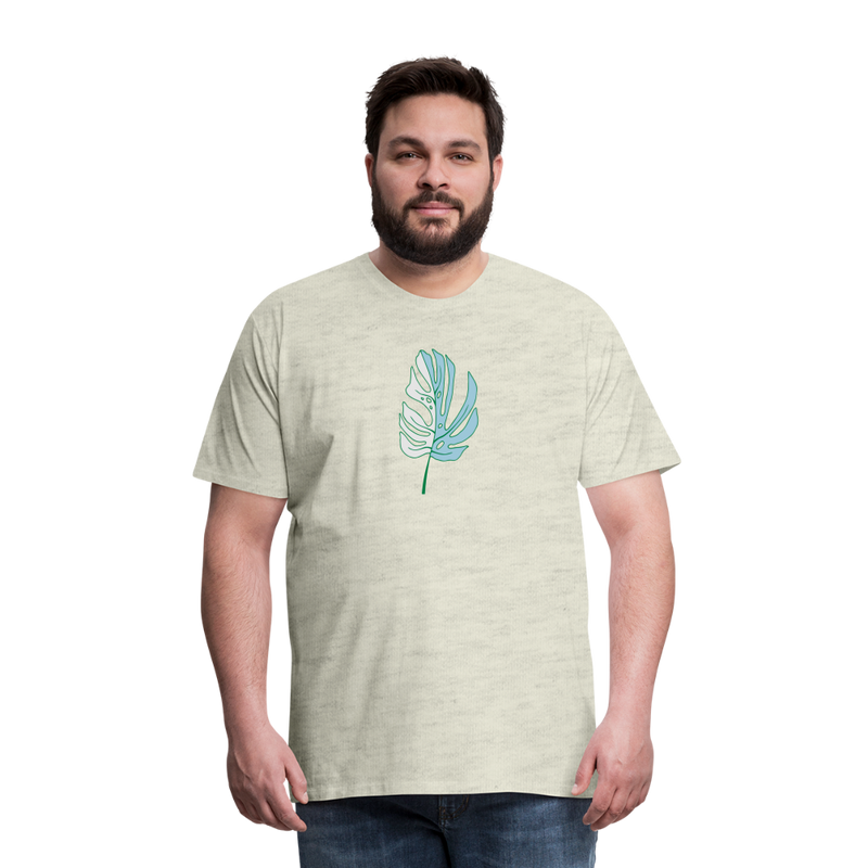 Men's Premium T-Shirt - heather oatmeal