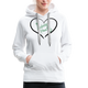 Women’s Premium Hoodie - white