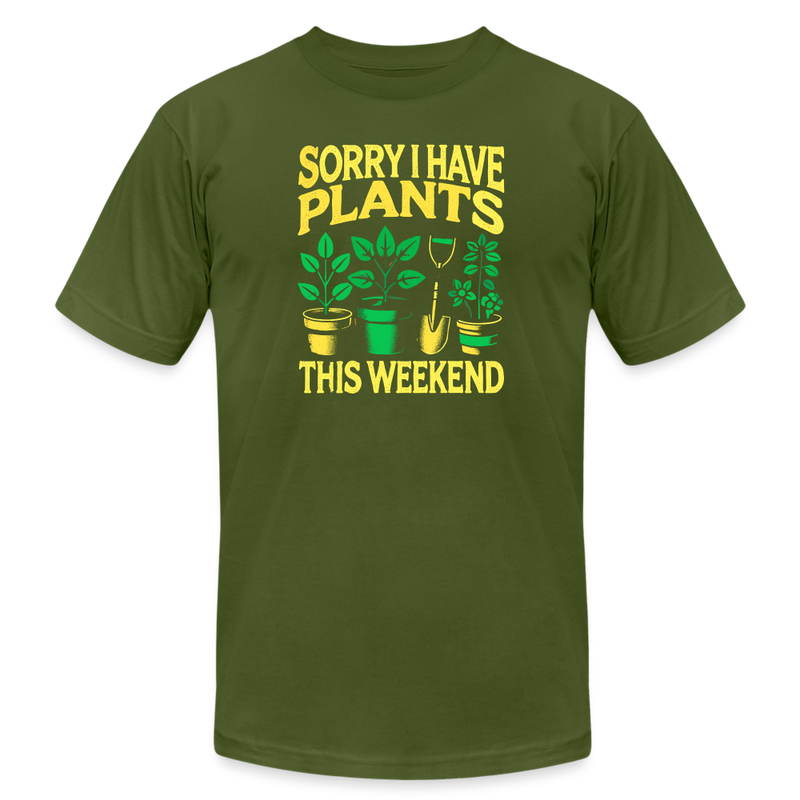 Sorry I have plants this weekend - olive