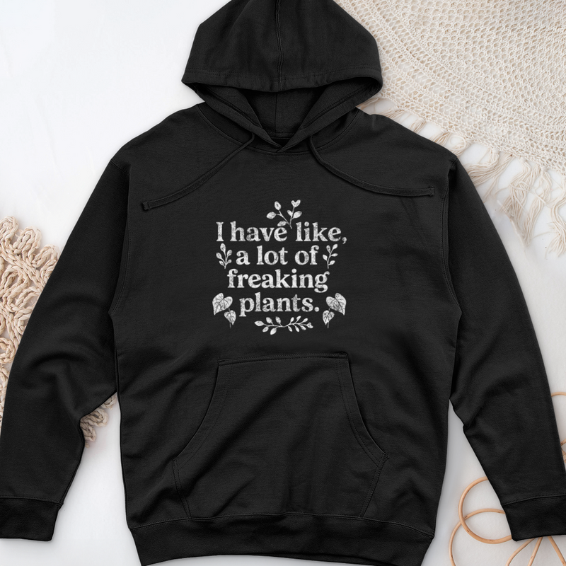 A Lot of Freaking Plants Midweight Hooded Sweatshirt