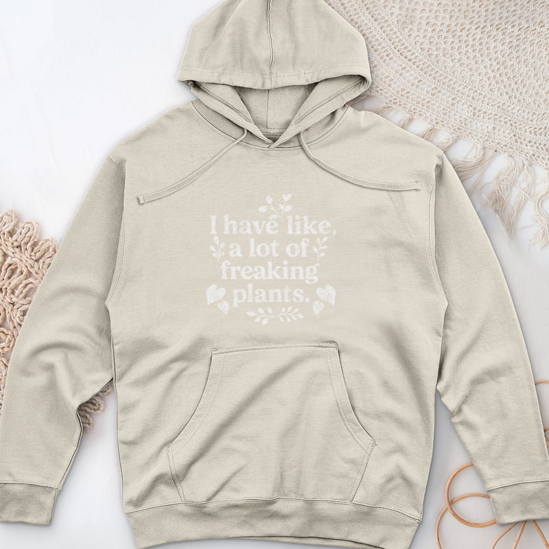 A Lot of Freaking Plants Midweight Hooded Sweatshirt