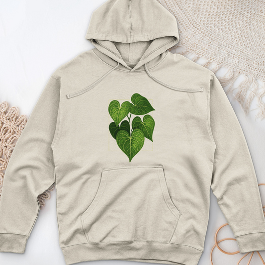 Anthurium Midweight Hooded Sweatshirt