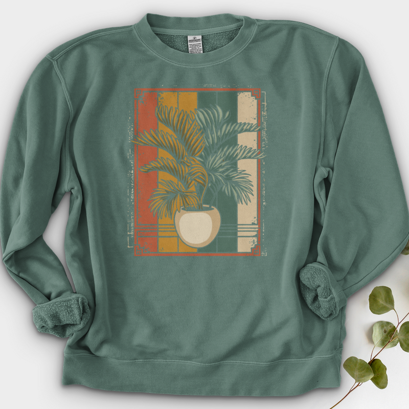 Areca House Plant Crewneck