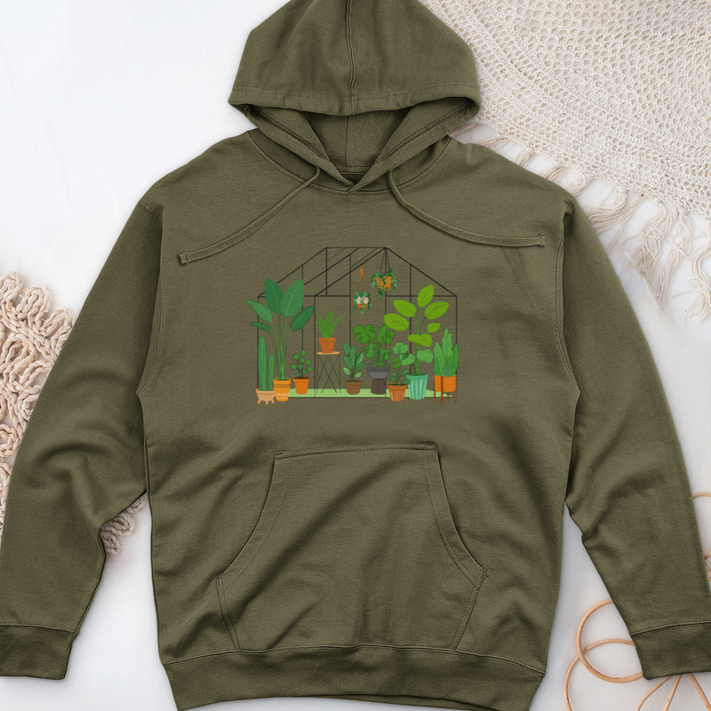 Botanical Glasshouse Midweight Hooded Sweatshirt