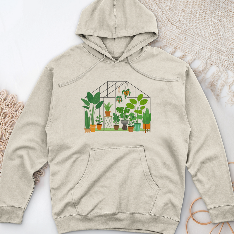 Botanical Glasshouse Midweight Hooded Sweatshirt