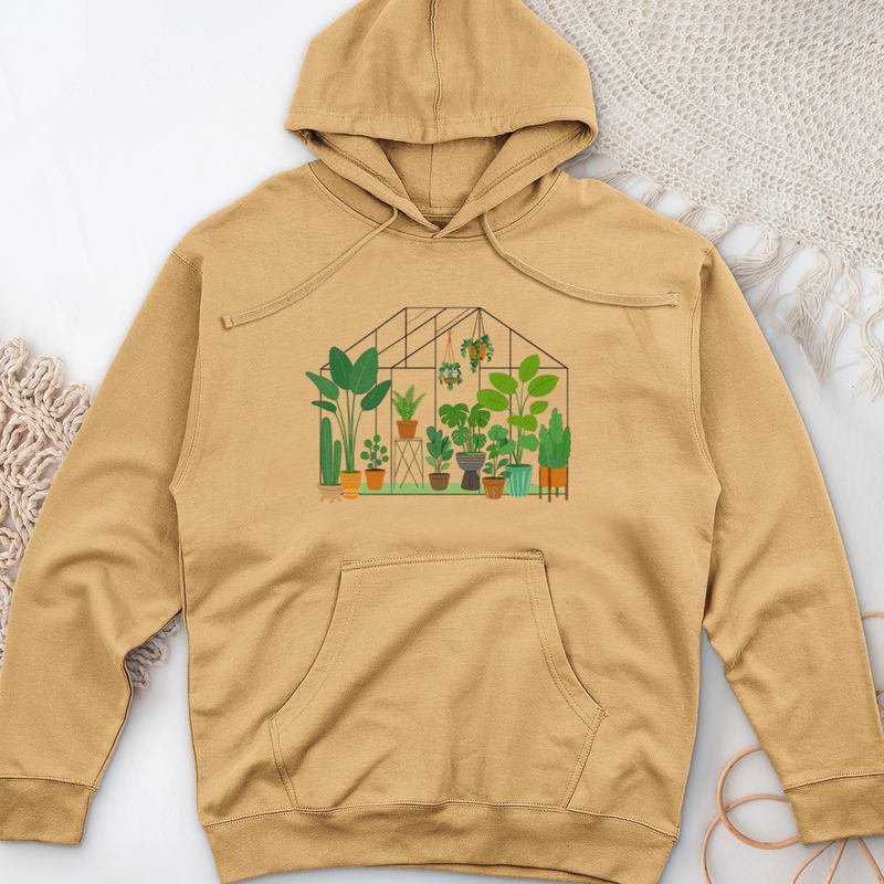 Botanical Glasshouse Midweight Hooded Sweatshirt