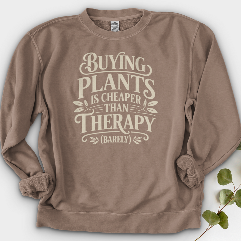 Buying Plants is Cheaper Crewneck