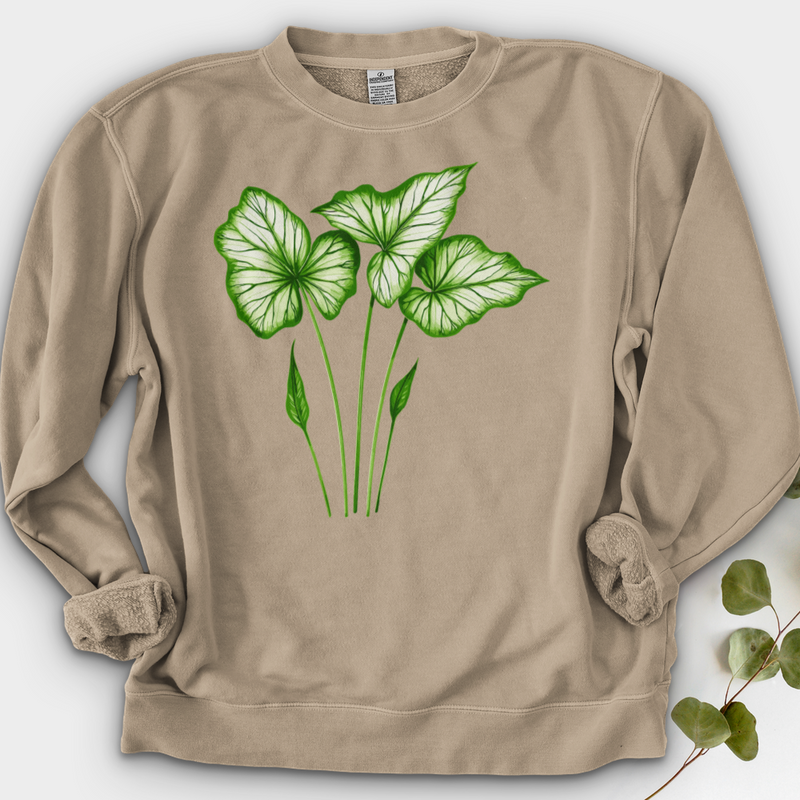Caladium Crewneck