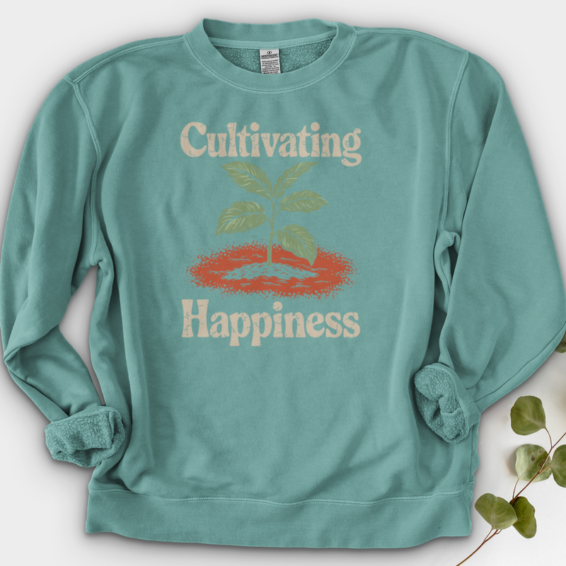 Cultivating Happiness Crewneck