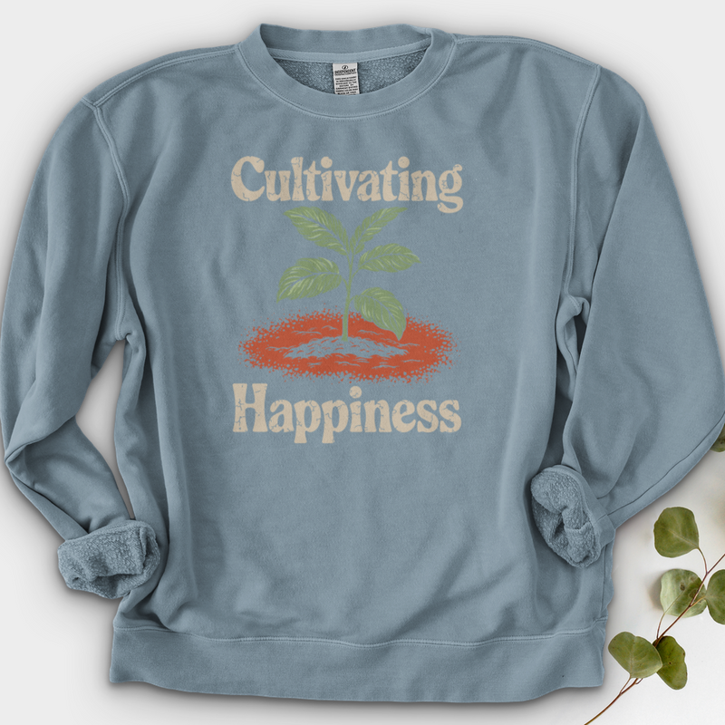Cultivating Happiness Crewneck
