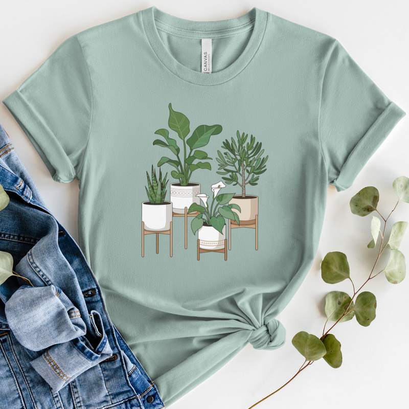 Cute Potted Plants T-Shirt