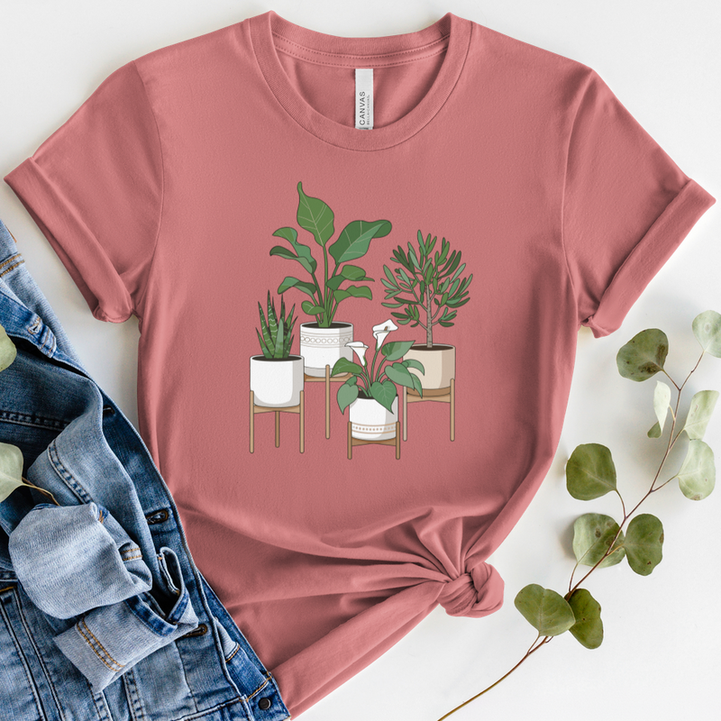 Cute Potted Plants T-Shirt