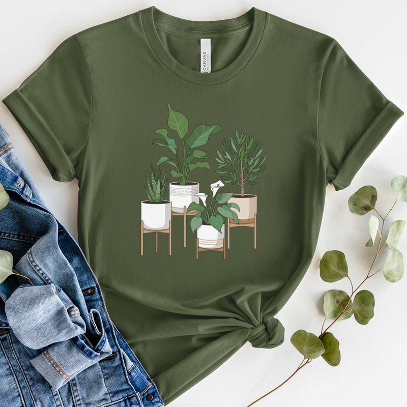 Cute Potted Plants T-Shirt