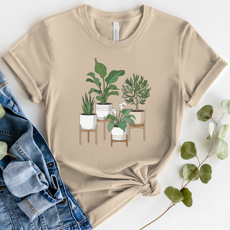 Cute Potted Plants T-Shirt
