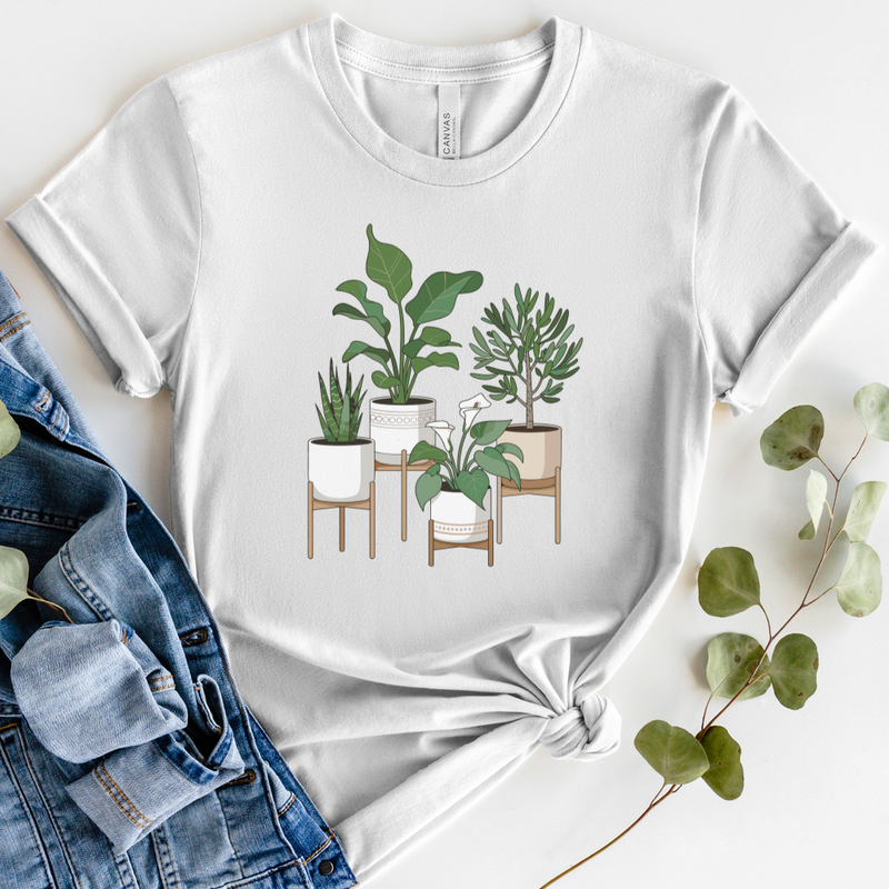 Cute Potted Plants T-Shirt