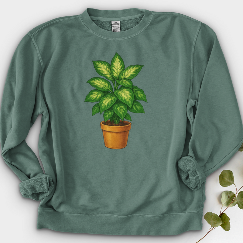 Dieffenbachia Plant Crewneck