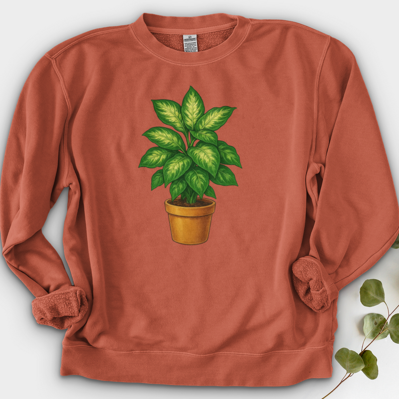 Dieffenbachia Plant Crewneck