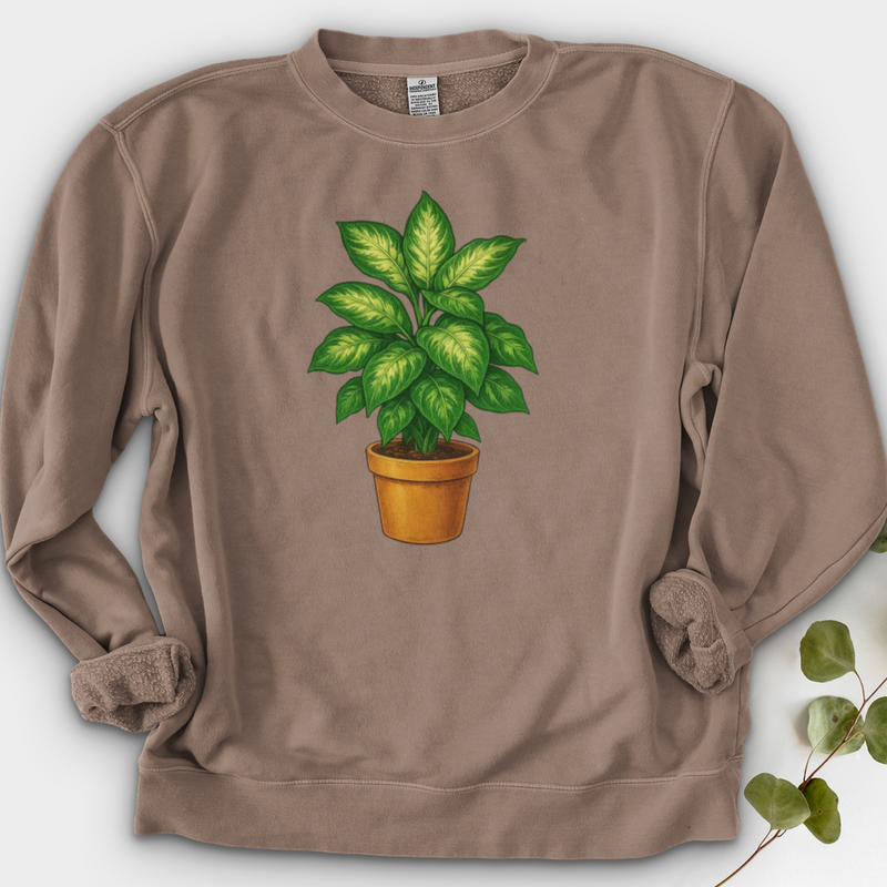 Dieffenbachia Plant Crewneck
