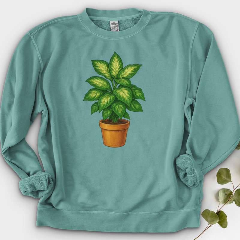 Dieffenbachia Plant Crewneck