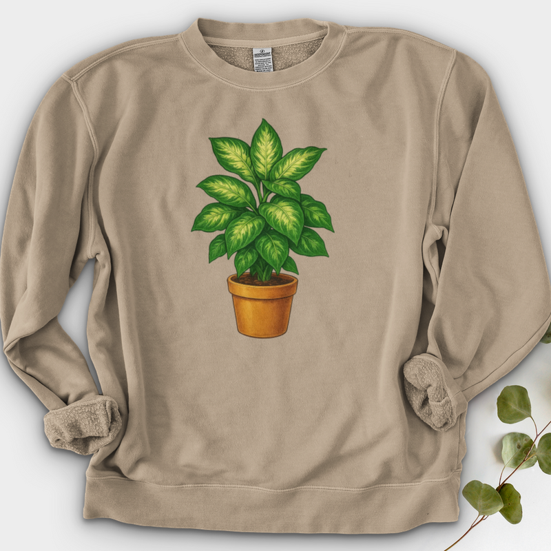 Dieffenbachia Plant Crewneck