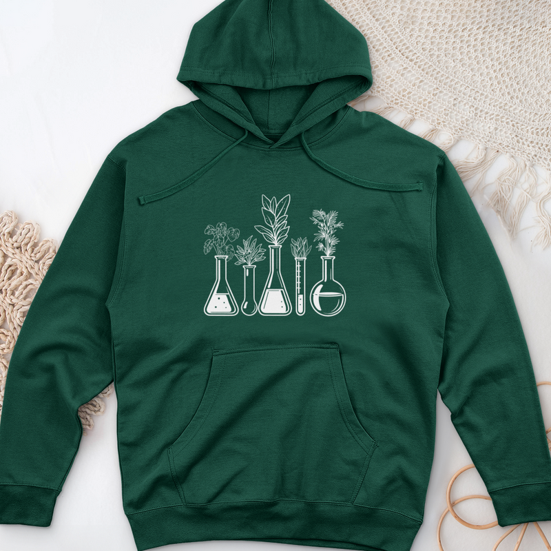 Floral Chemistry Midweight Hooded Sweatshirt