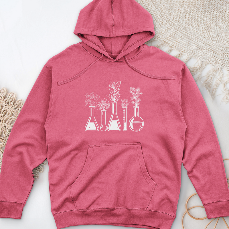 Floral Chemistry Midweight Hooded Sweatshirt
