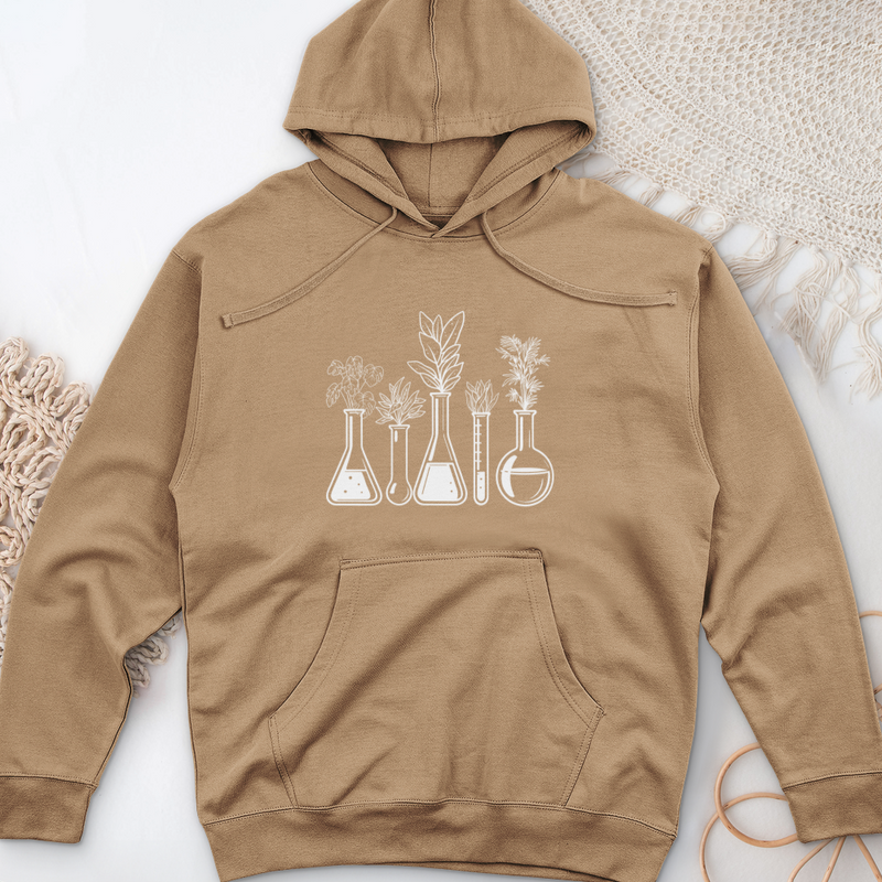 Floral Chemistry Midweight Hooded Sweatshirt