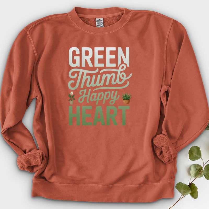 Green Thumb, Happy Heart Crewneck