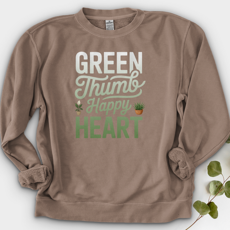 Green Thumb, Happy Heart Crewneck