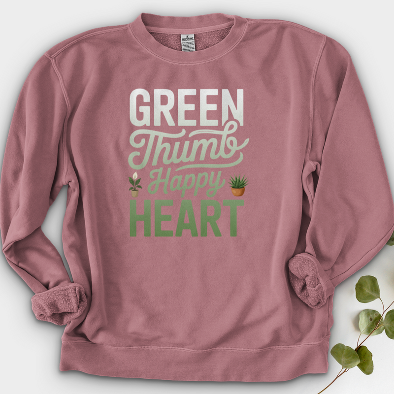 Green Thumb, Happy Heart Crewneck