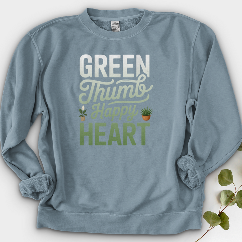 Green Thumb, Happy Heart Crewneck