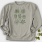 Hand Drawn Botanical Plant Crewneck