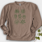 Hand Drawn Botanical Plant Crewneck