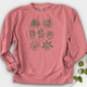 Hand Drawn Botanical Plant Crewneck