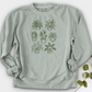 Hand Drawn Botanical Plant Crewneck