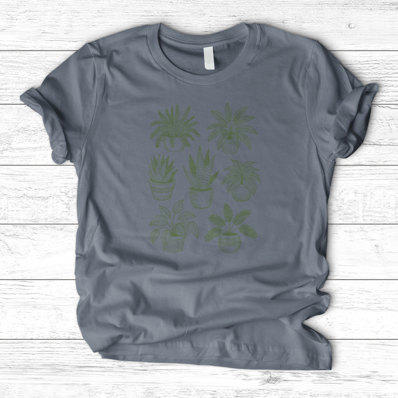 Hand Drawn Botanical Plant T-Shirt