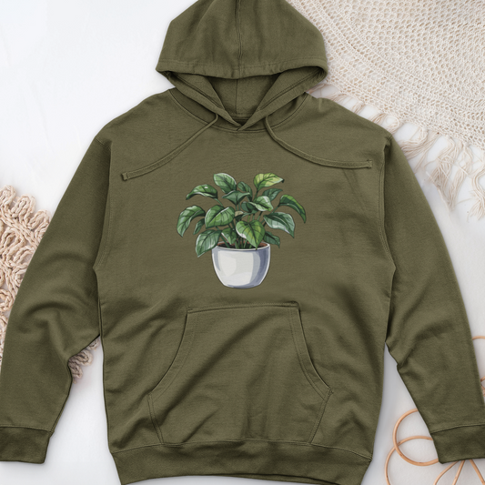 House Plant Midweight Hooded Sweatshirt