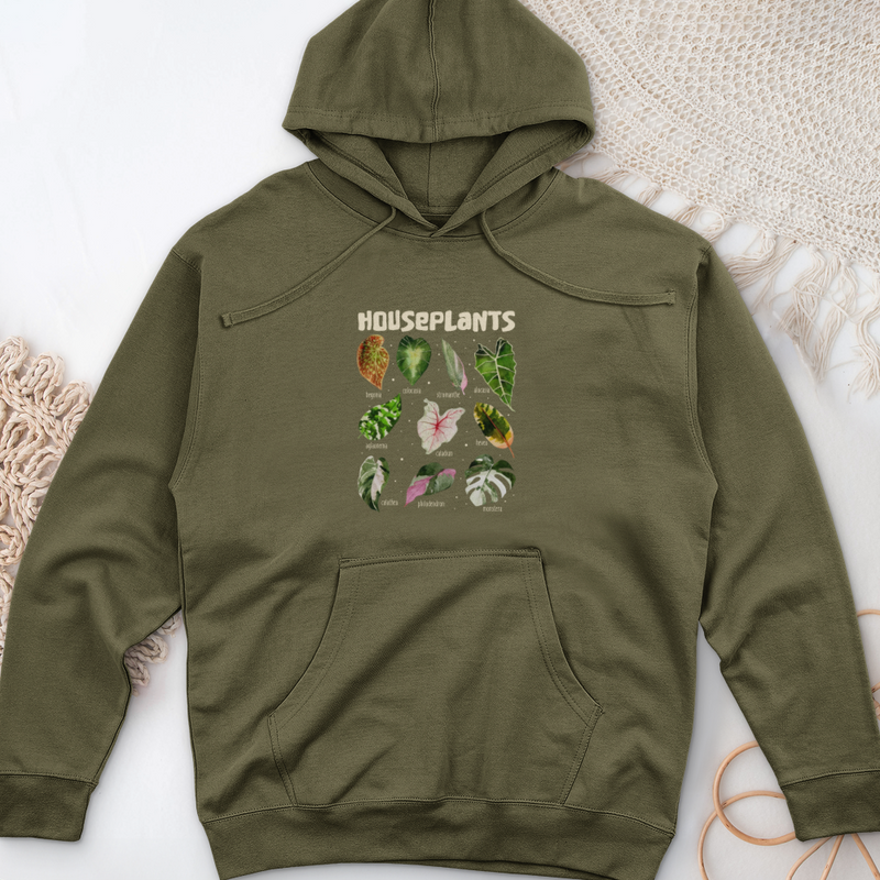 Houseplant 2 Midweight Hooded Sweatshirt