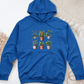 Houseplants In Pot Midweight Hooded Sweatshirt