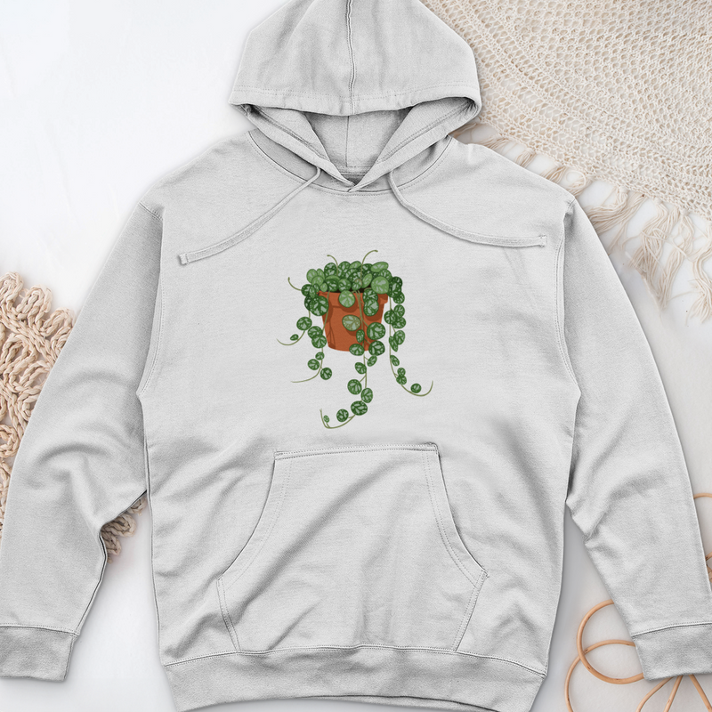 Hoya Houseplant Midweight Hooded Sweatshirt