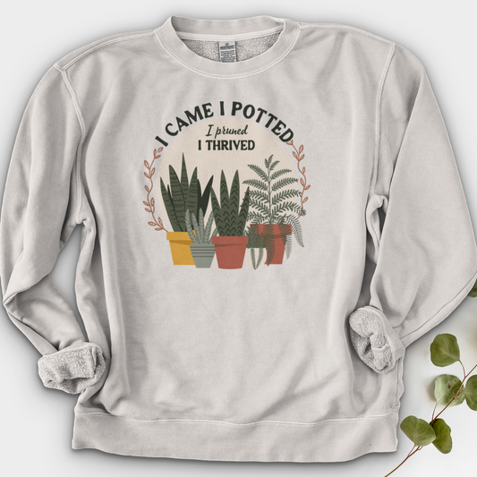 I Came I Potted Crewneck
